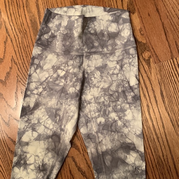Tie dye lululemon leggings *SOLD* - Picture 2 of 7